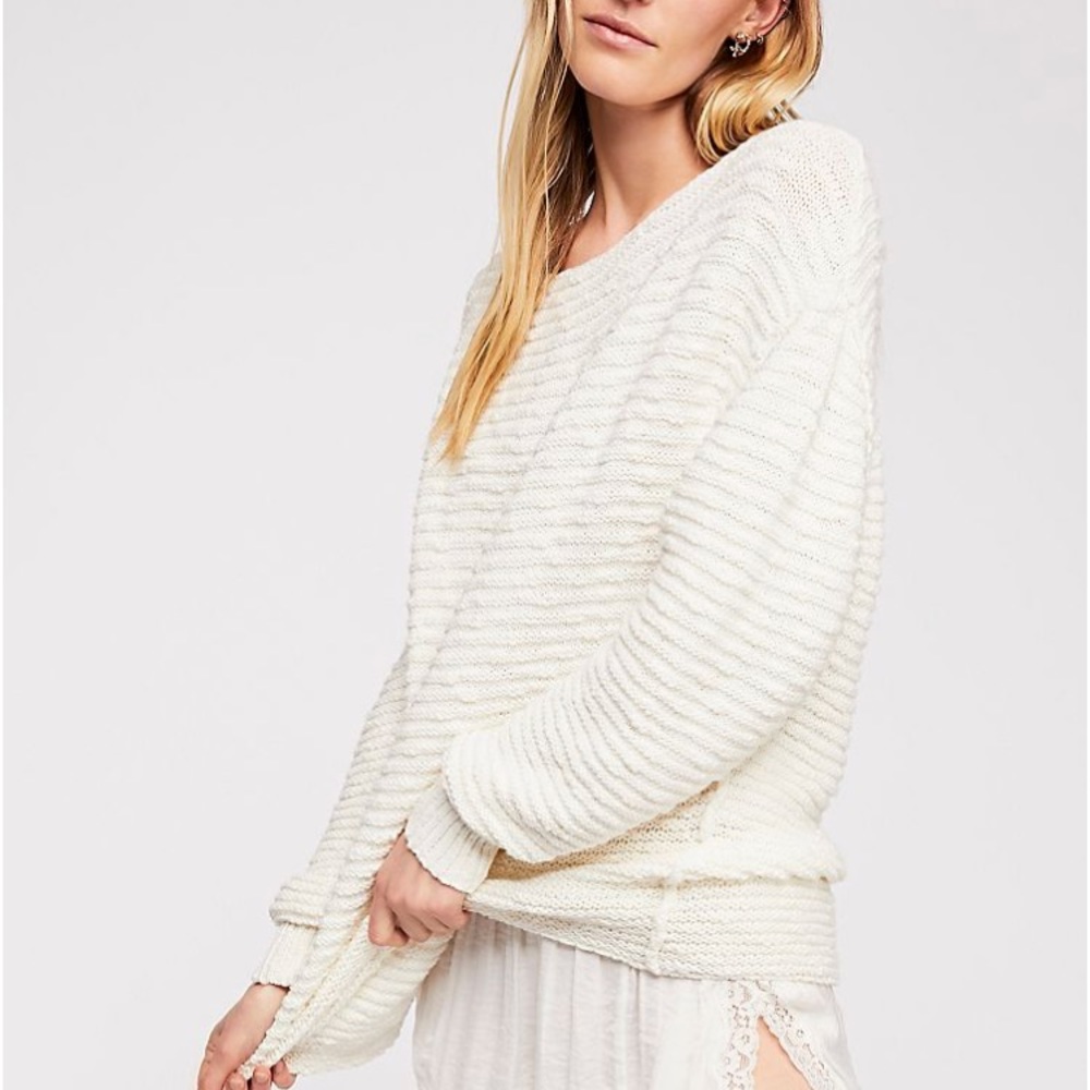 Menace Solid Tunic Sweater Free People